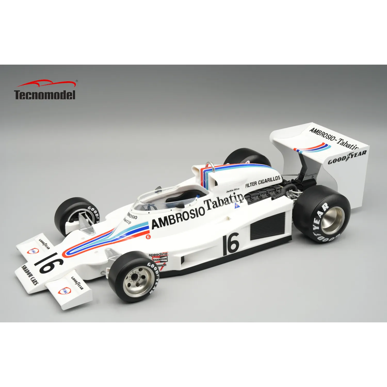 1:18 Tecnomodel - Shadow F1 DN8 #16 Sweden GP 1977 J. Oliver 1:18 Tecnomodel - Shadow F1 DN8 #16 Sweden GP 1977 J. Oliver