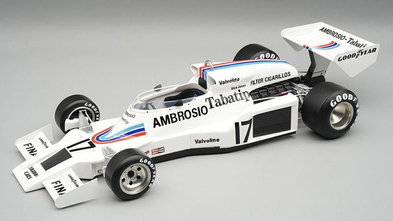 1:18 Tecnomodel - Shadow F1 DN8 #17 Winner Austrian GP 1977 A. Jones