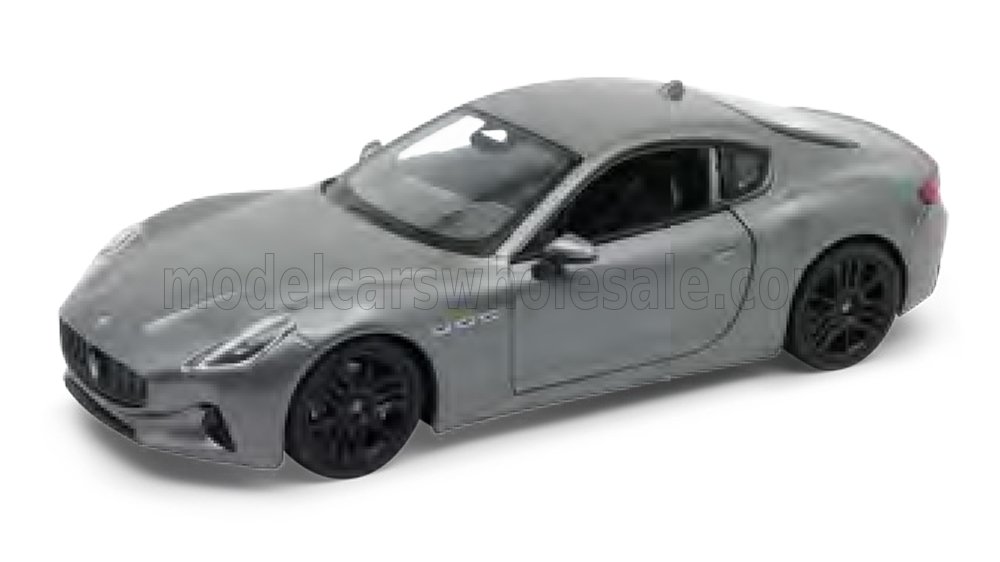 1:24 Welly - 2023 Maserati Granturismo Folgore - Grey