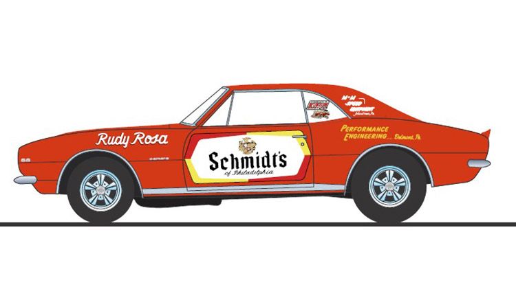 1:18 ACME - 1967 Chevrolet Camaro RS/SS Schmidt's Drag Team