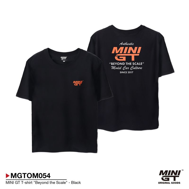 Mini GT Merchandise - MINI GT T-shirt *Beyond the Scale*, black *Men/Unisex size: XXL* Mini GT Merchandise - MINI GT T-shirt *Beyond the Scale*, black *Men/Unisex size: XXL*