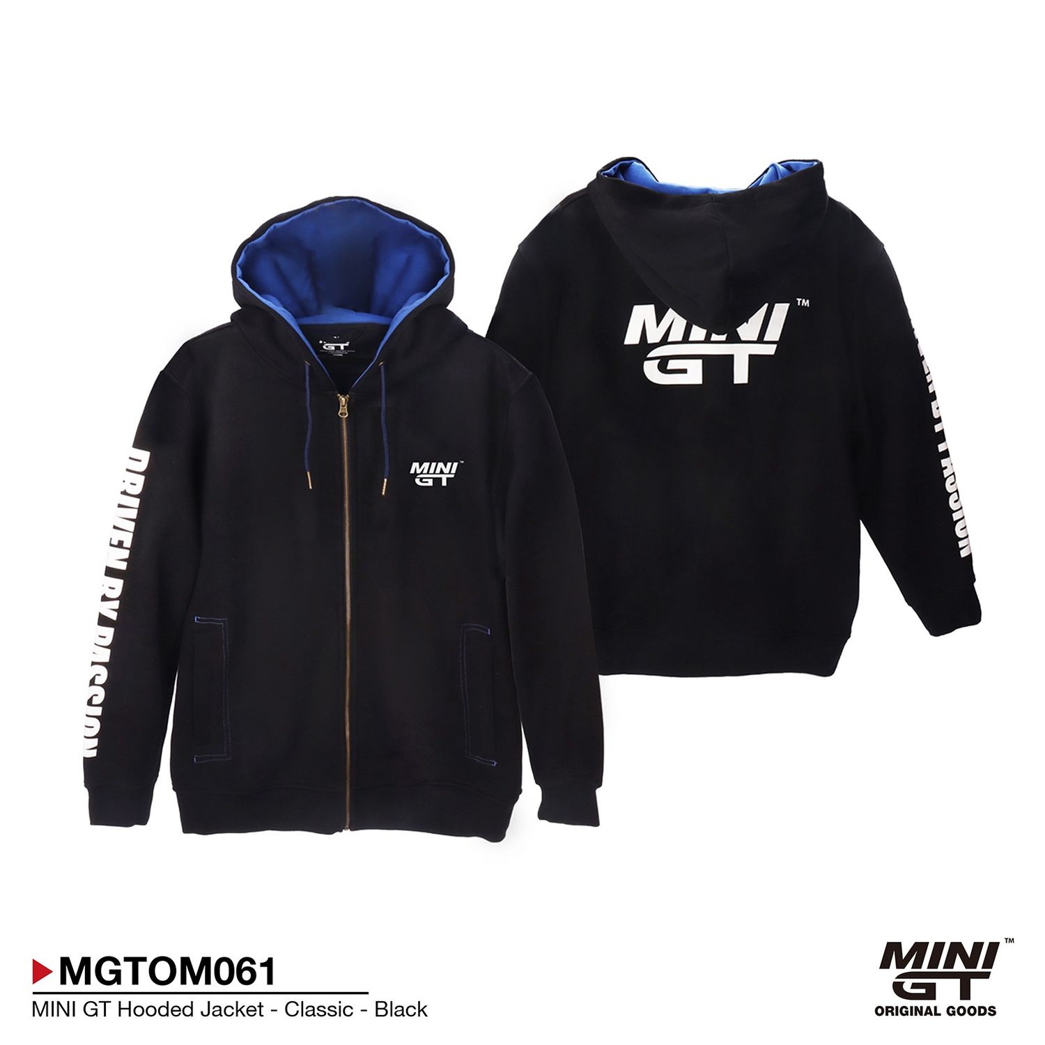 Mini GT Merchandise - MINI GT Hooded Jacket Classic, black *Men/Unisex size: S*