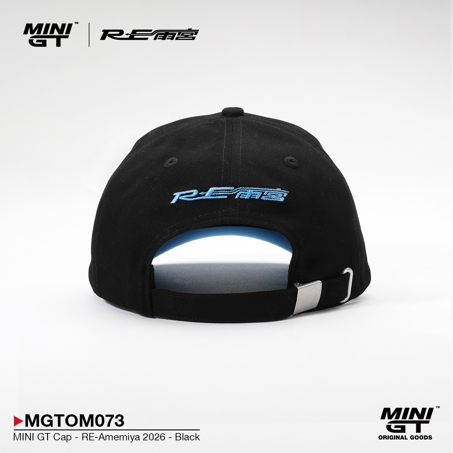 Mini GT Merchandise - Mini GT Cap *RE-Amemiya* 2026, black/blue