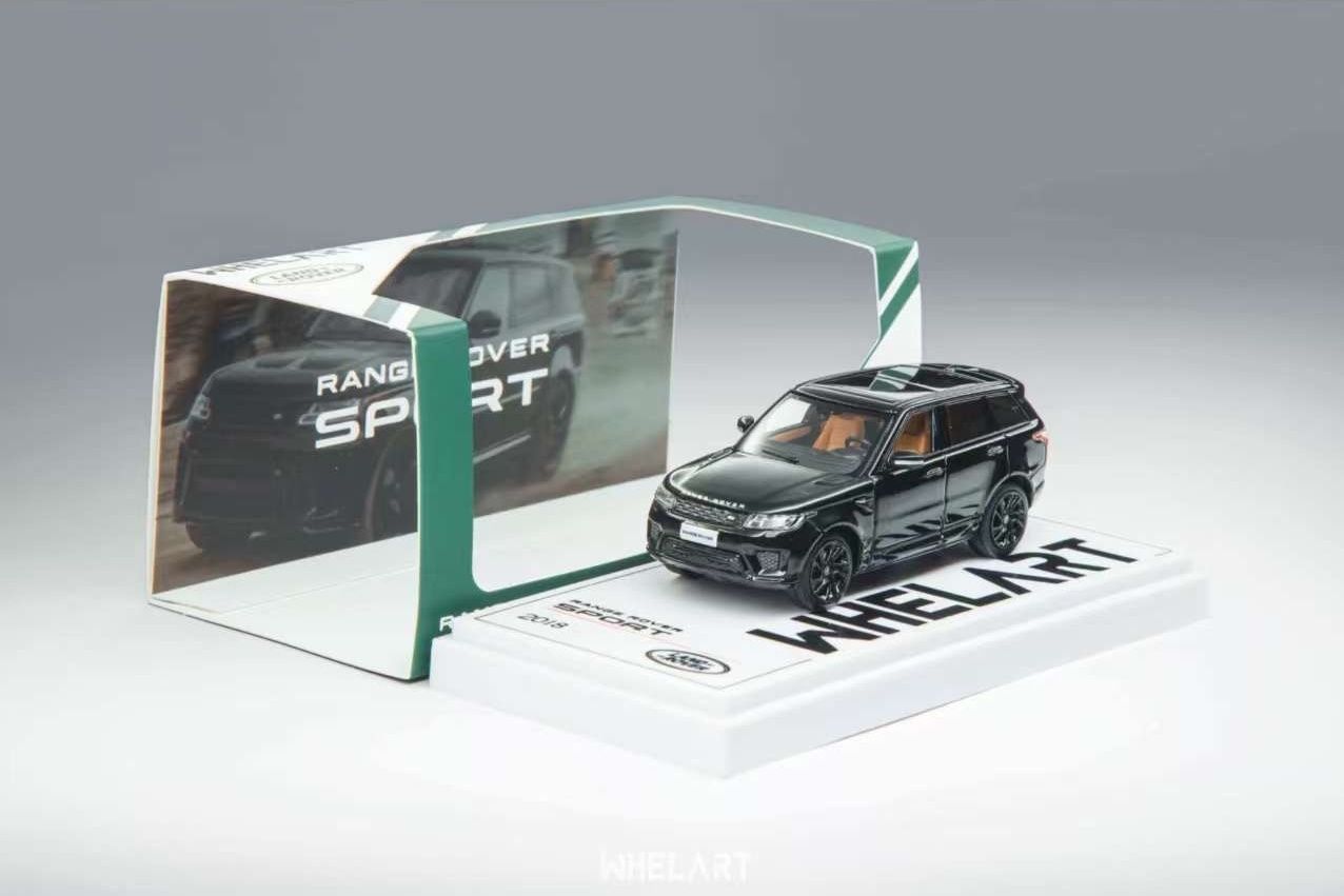 1:64 Whelart - Land Rover Sport, metallic black