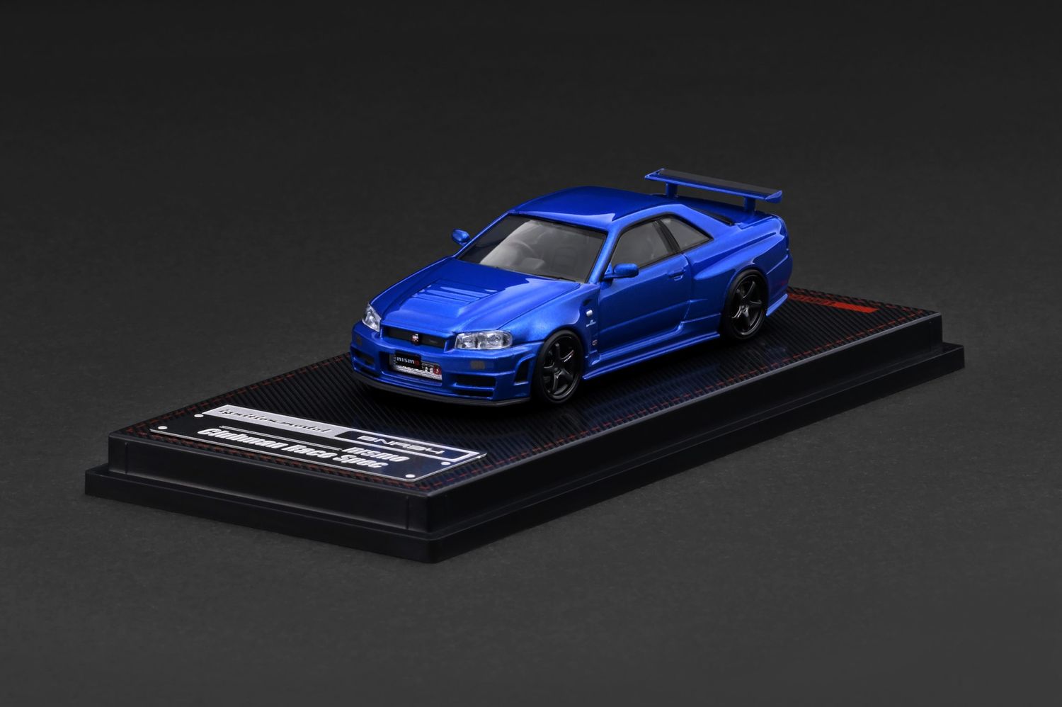 1:64 Ignition - Nissan Skyline GT-R (BNR34) NISMO customized, blue metallic