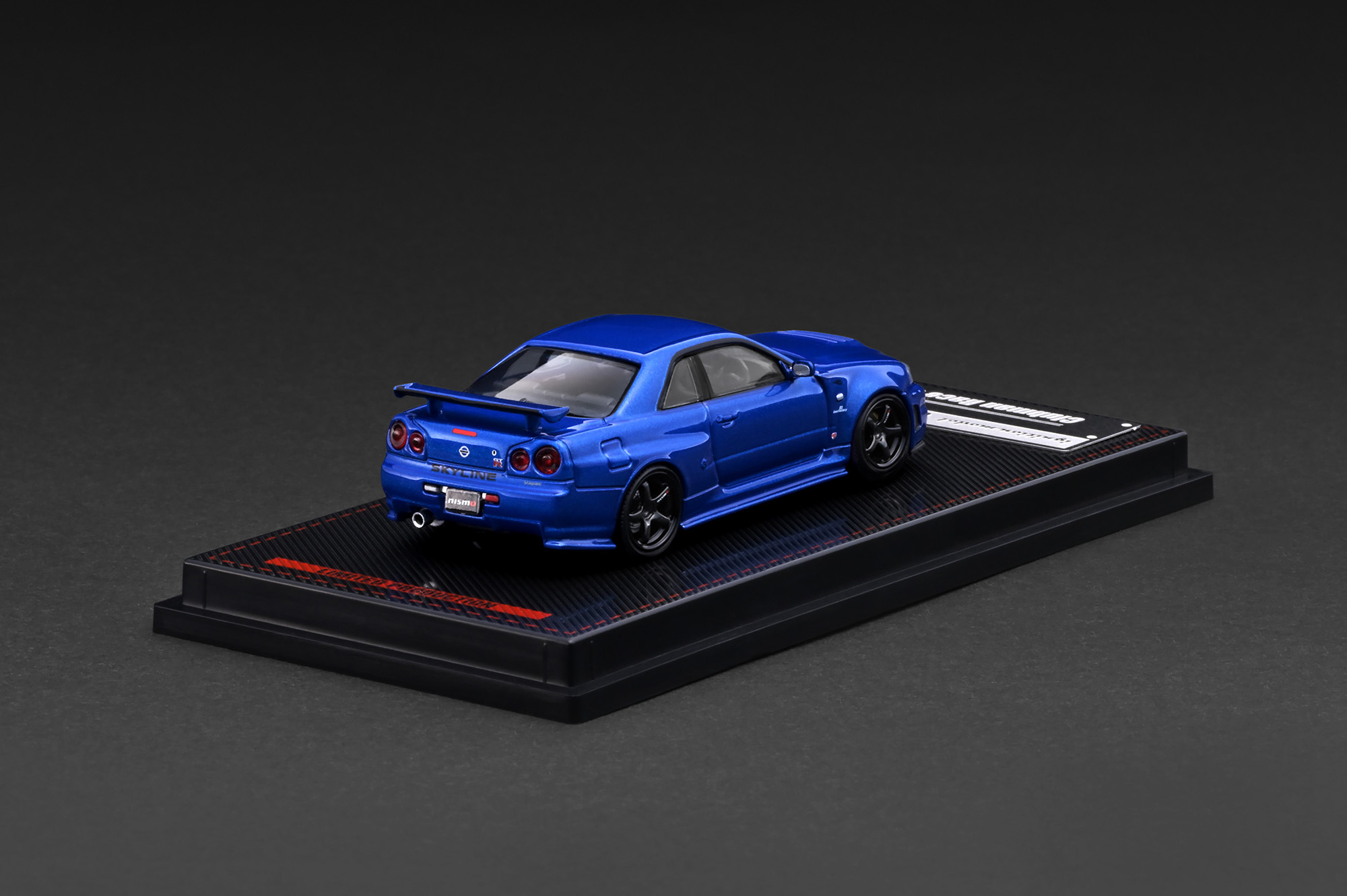 1:64 Ignition - Nissan Skyline GT-R (BNR34) NISMO customized, blue metallic