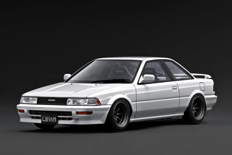 1:18 Ignition - Toyota Corolla Levin GT Apex (AE92), white