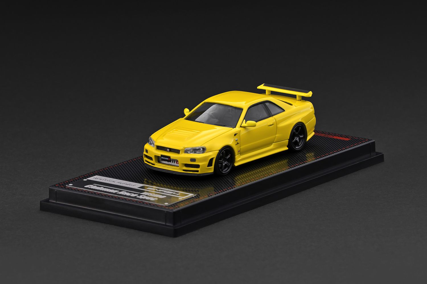 1:64 Ignition - Nissan Skyline GT-R (BNR34) NISMO customized, yellow metallic