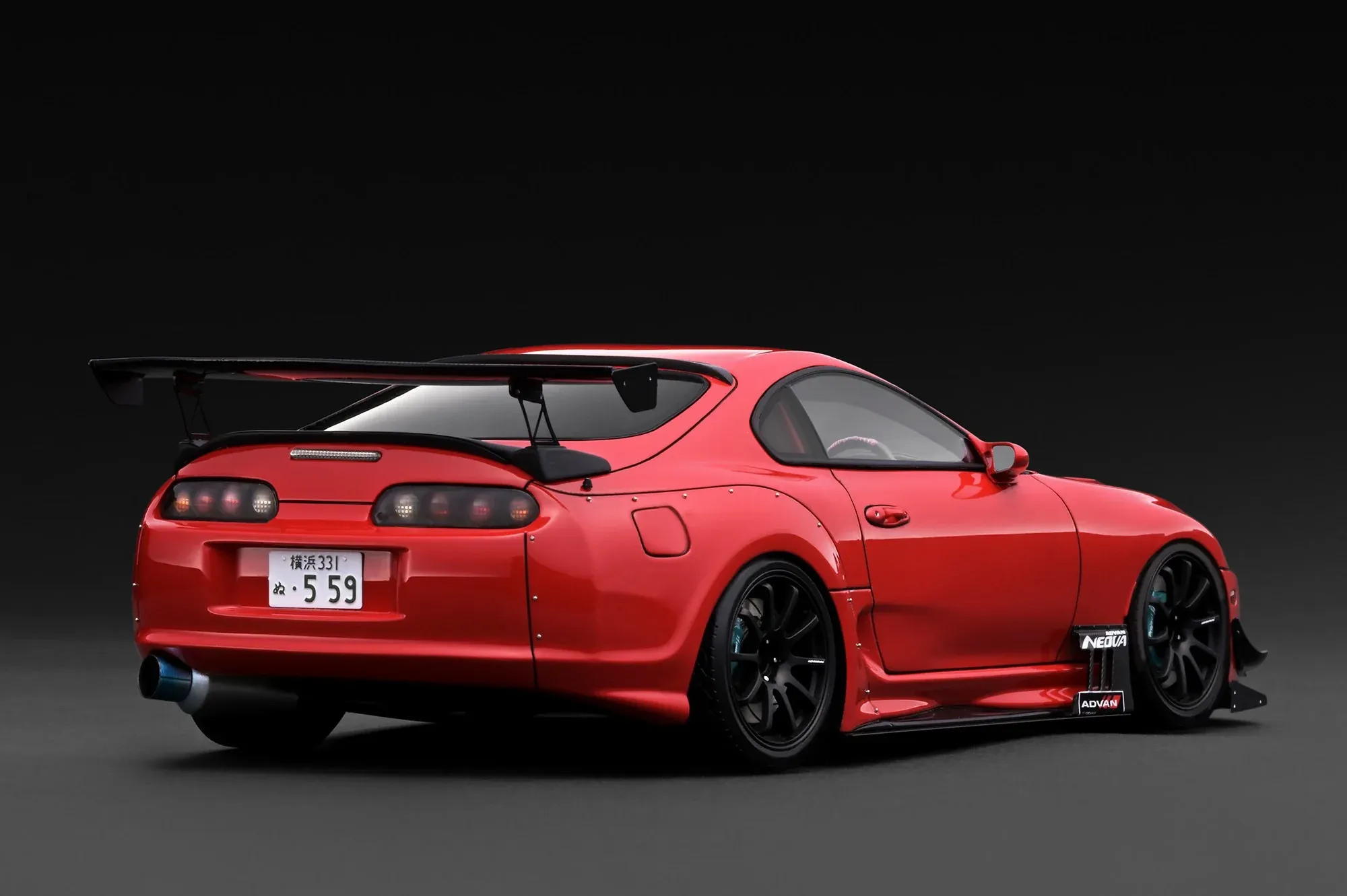 1:18 Ignition - Toyota Supra RZ (JZA80) Orido Street version, red
