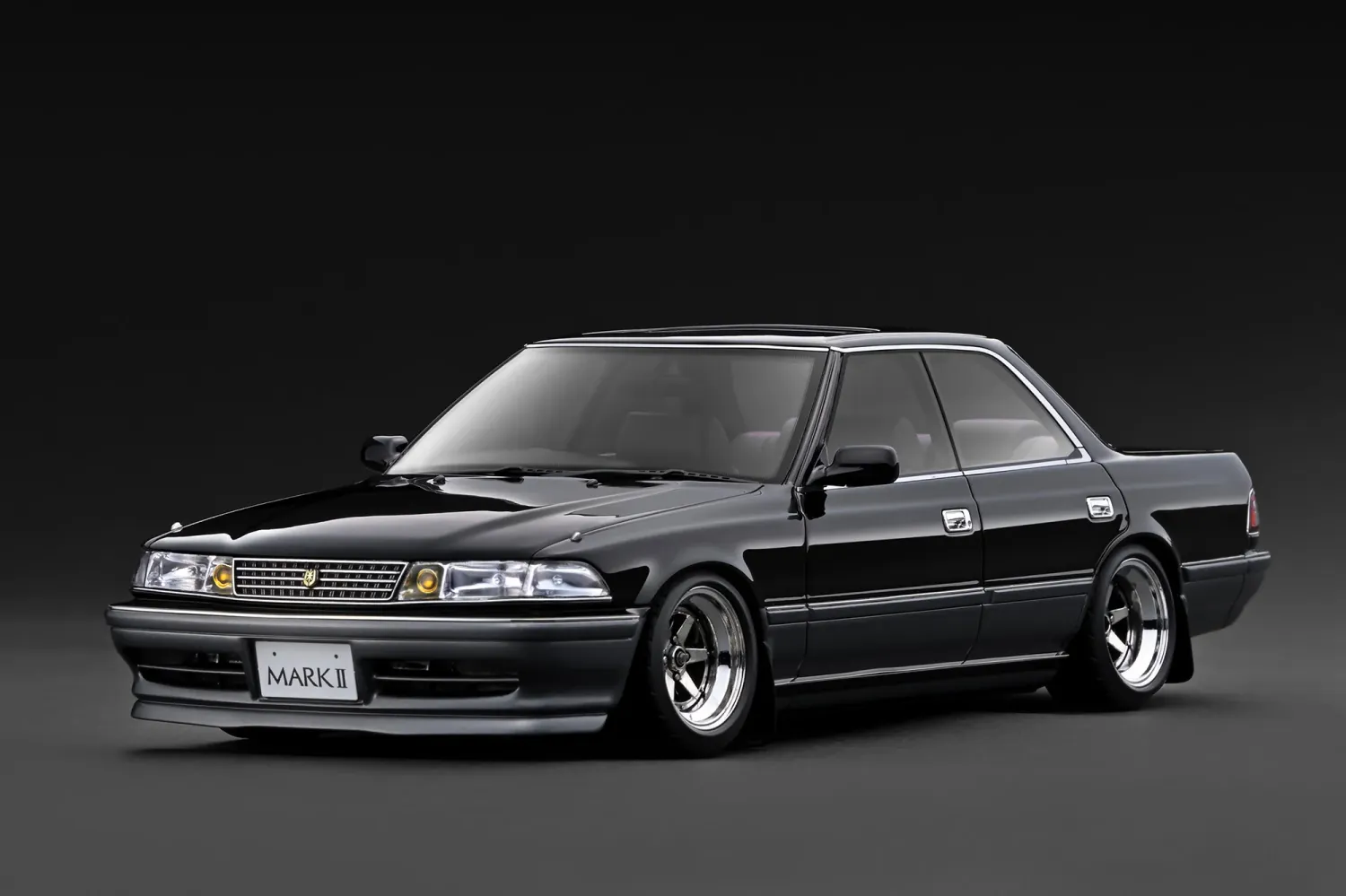 1:18 Ignition - Toyota Mark II Grande LIMITED (JZX81), black/gun metallic