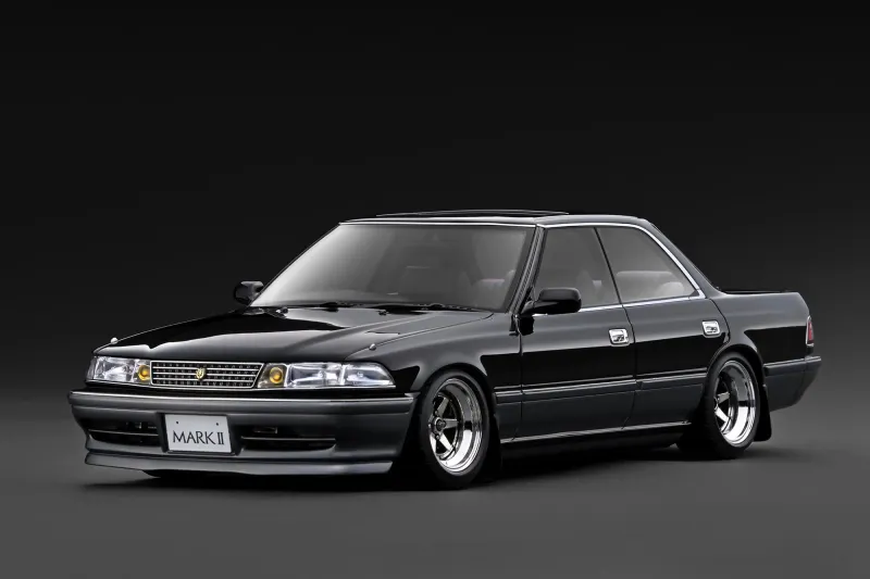 1:18 Ignition - Toyota Mark II Grande LIMITED (JZX81), black/gun metallic