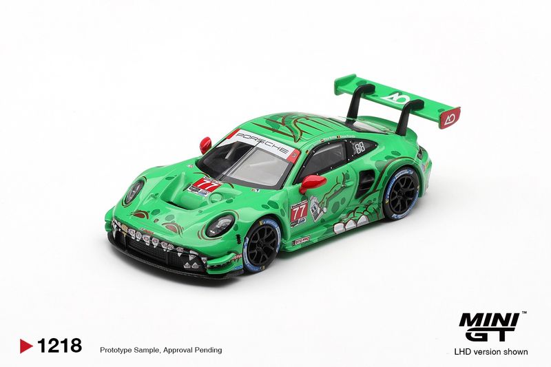 1:64 Mini GT - 2025 Porsche 911 (992) GT3 R #77 AO Racing Sebring 12 hrs Class Winner