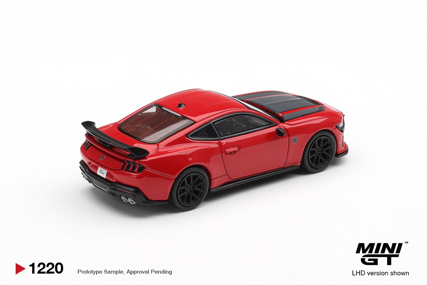 1:64 Mini GT - 2025 Ford Mustang Dark Horse, race red
