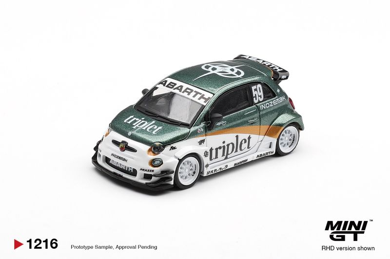 1:64 Mini GT - 2026 Fiat 595 Abarth LB-Works TY Edition