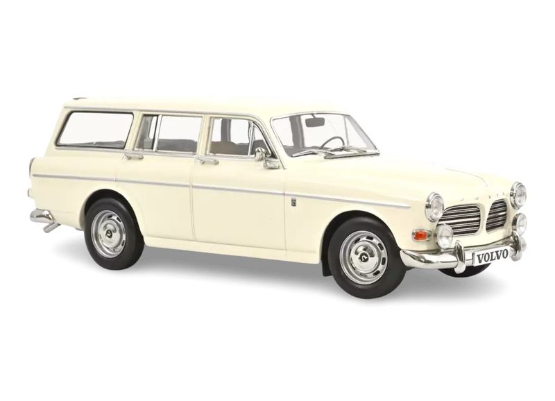 1:18 Norev - 1968 Volvo Amazon Break Pearl White