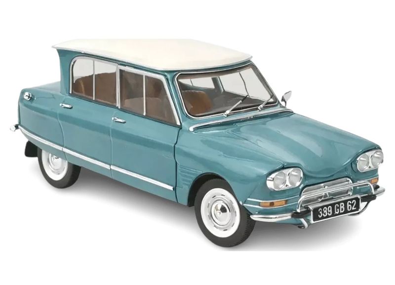 1:18 Norev - 1968 Citroen Ami 6 Club Week End Blue