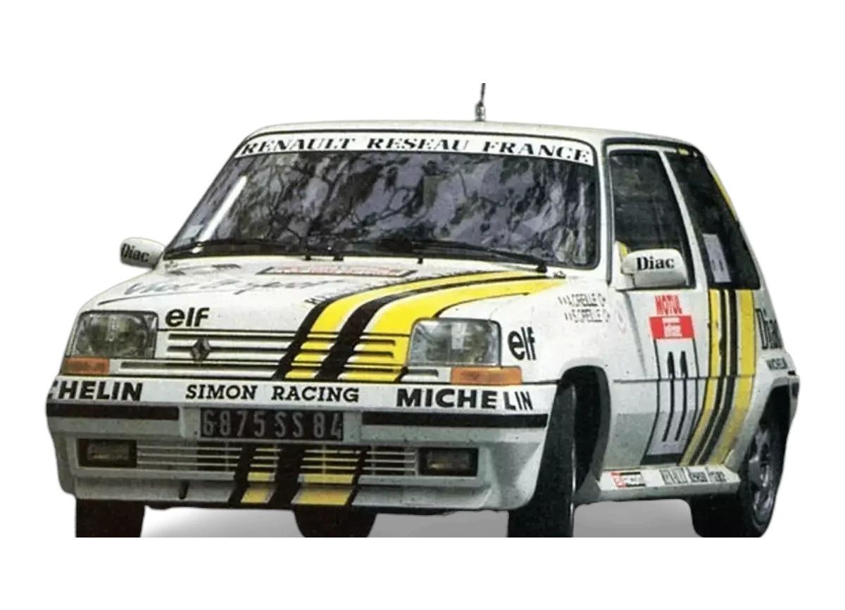 1:18 Norev - Renault Supercinq GT Turbo #11 Tour De Corse 1988 A. Oreille