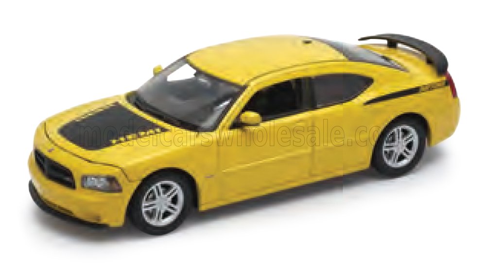 1:24 Welly - 2006 Dodge Charger Daytona R/T - Yellow