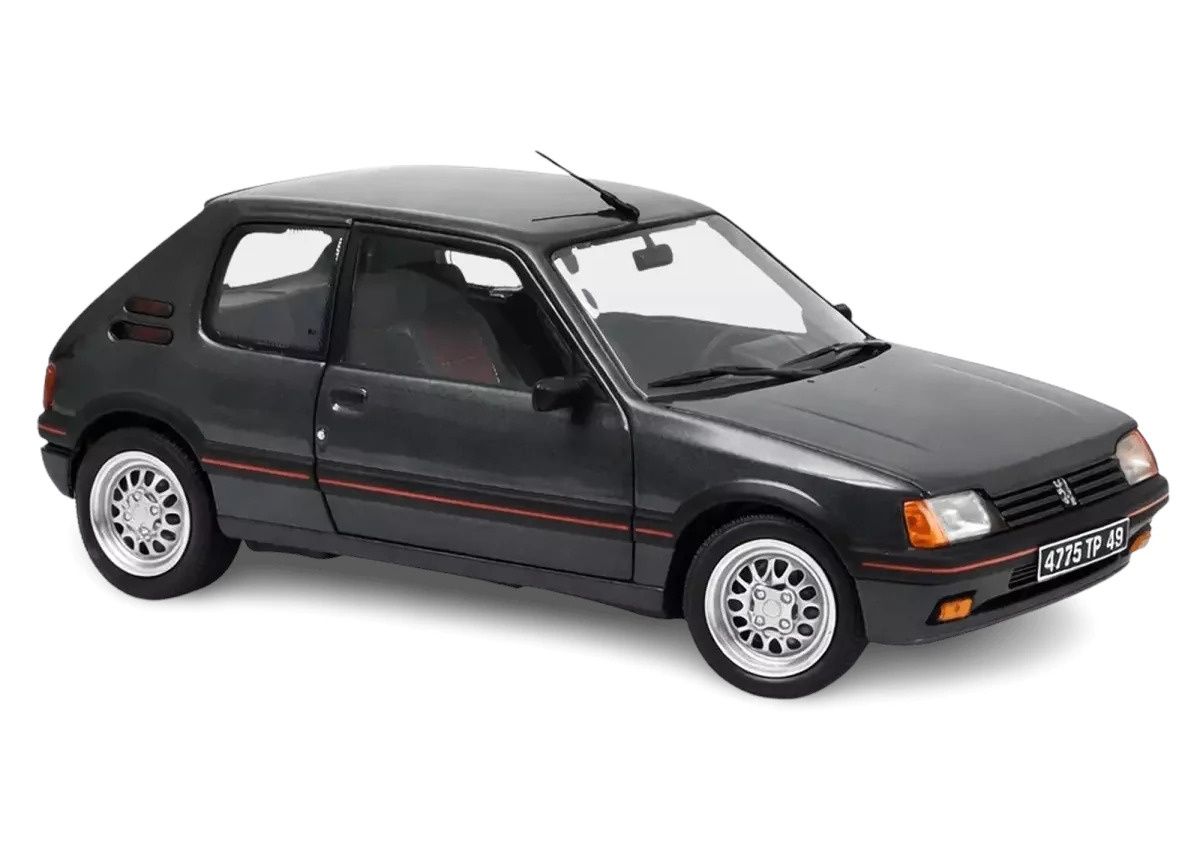 1:18 Norev - 1989 Peugeot 205 GTi 1.6 Graphite Grey