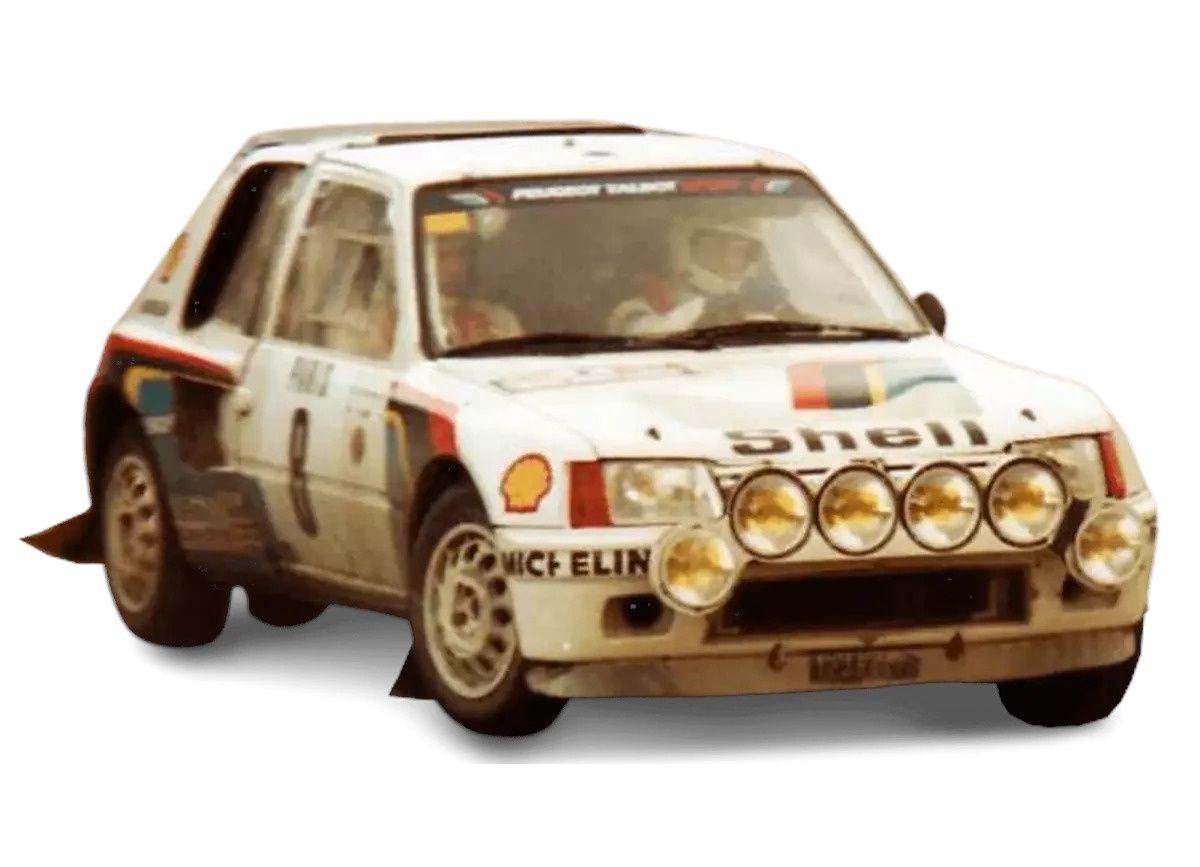 1:18 Norev - Peugeot 205 T16 #8 Monte Carlo Rally 1985 B. Saby - J.F. Fauchille