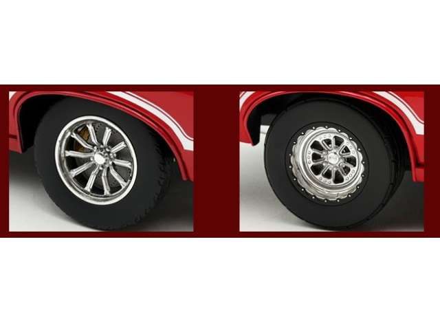 1:18 ACME - Drag Outlaw Wheel and Tire Set