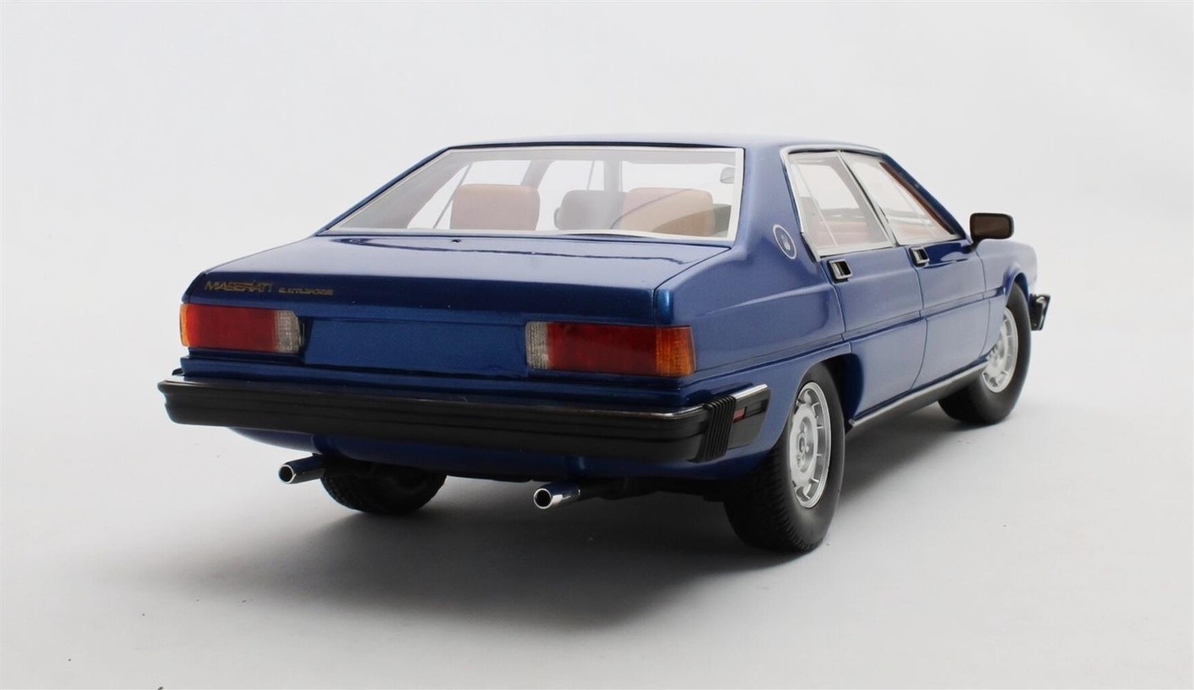 1:18 Cult Models - Maserati Quatroporte III blue metallic 79-85