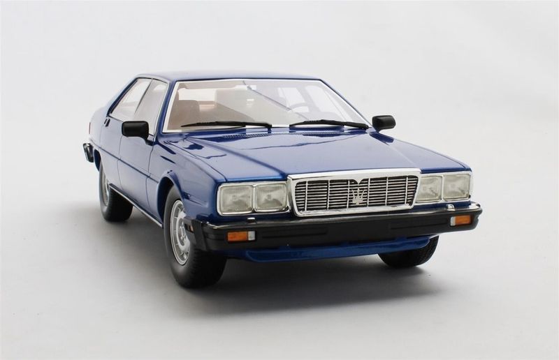 1:18 Cult Models - Maserati Quatroporte III blue metallic 79-85