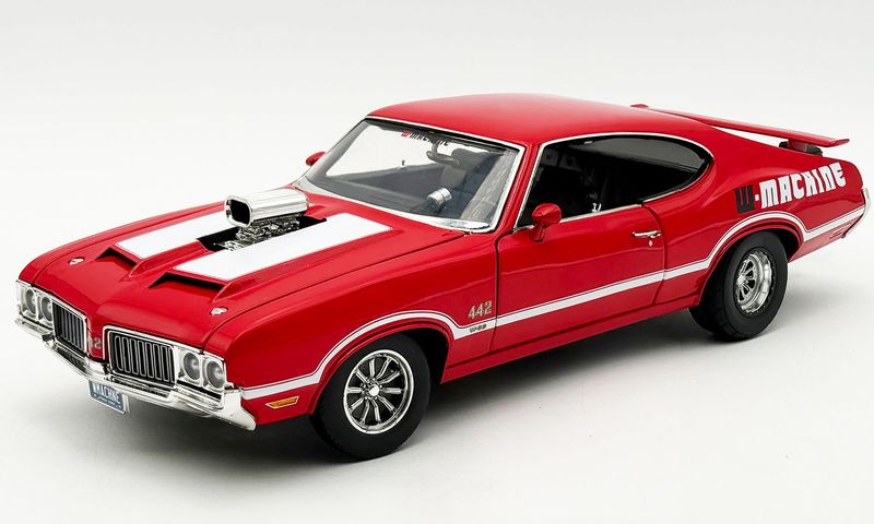 1:18 ACME - 1970 Oldsmobile 442 W30 - W Machine - Drag Outlaws