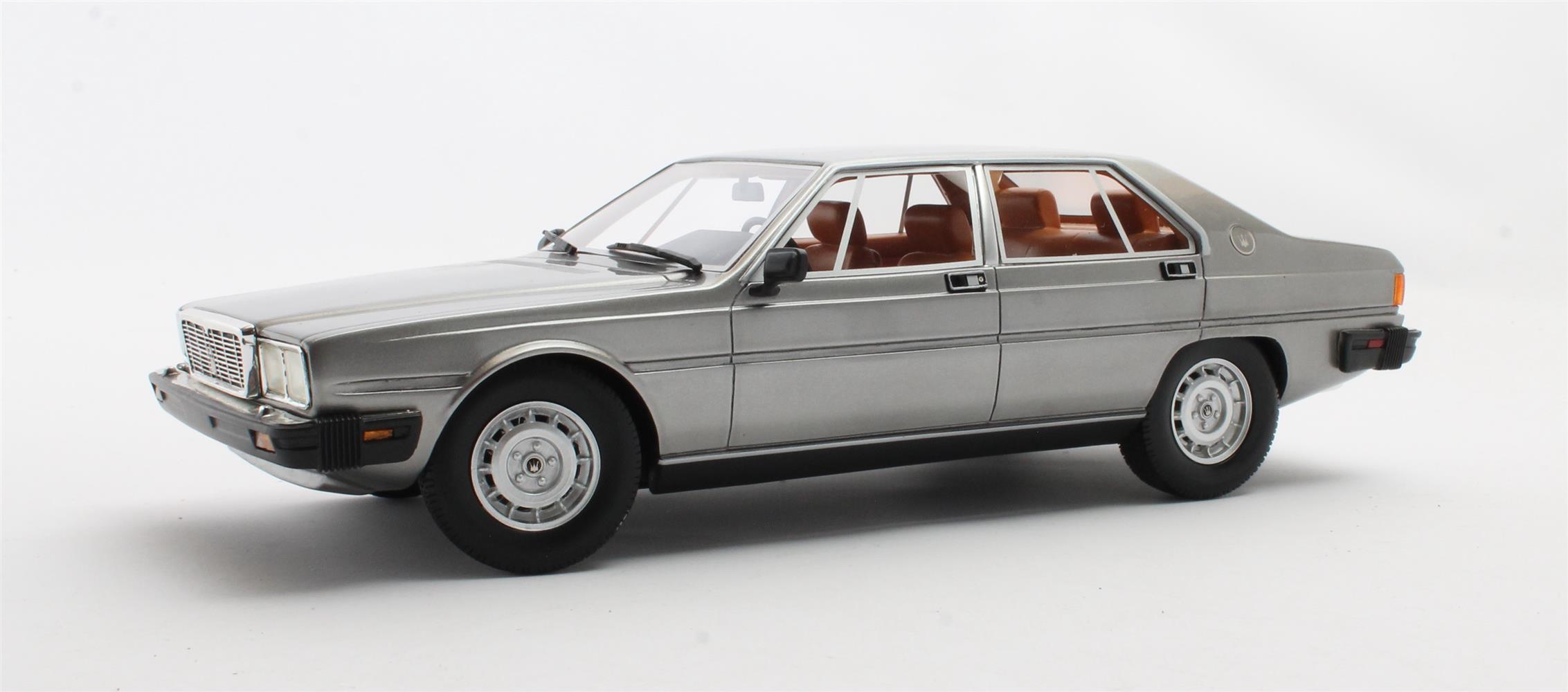 1:18 Cult Models - Maserati Quatroporte III silver 79-85