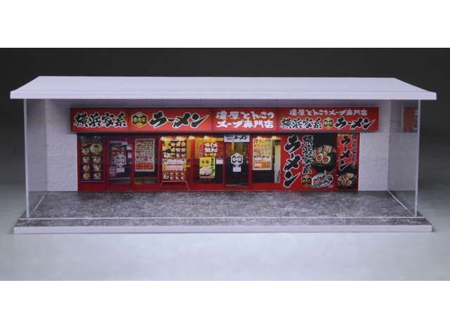 1:64 Black Box Diorama (MoreArt) - Diorama Ramen shop with light