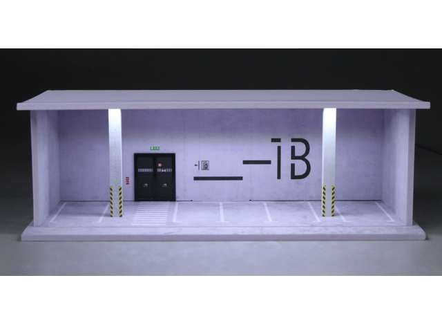 1:64 Black Box Diorama (MoreArt) - Diorama Underground parking B1B