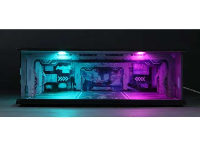 1:64 Black Box Diorama (MoreArt) - Diorama Underground Parking 06