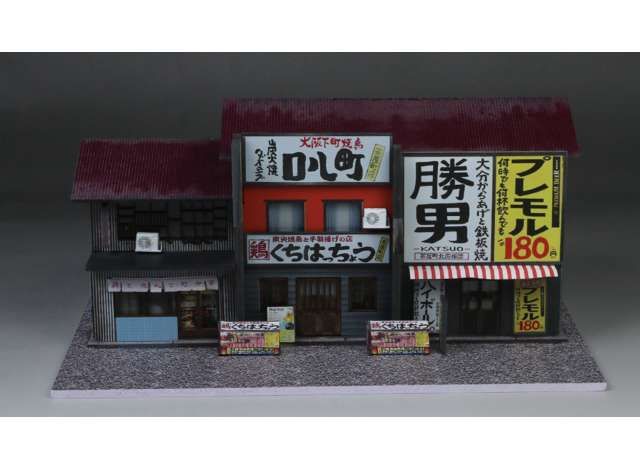 1:64 Black Box Diorama (MoreArt) - Diorama Katsuo Teppanyaki 02