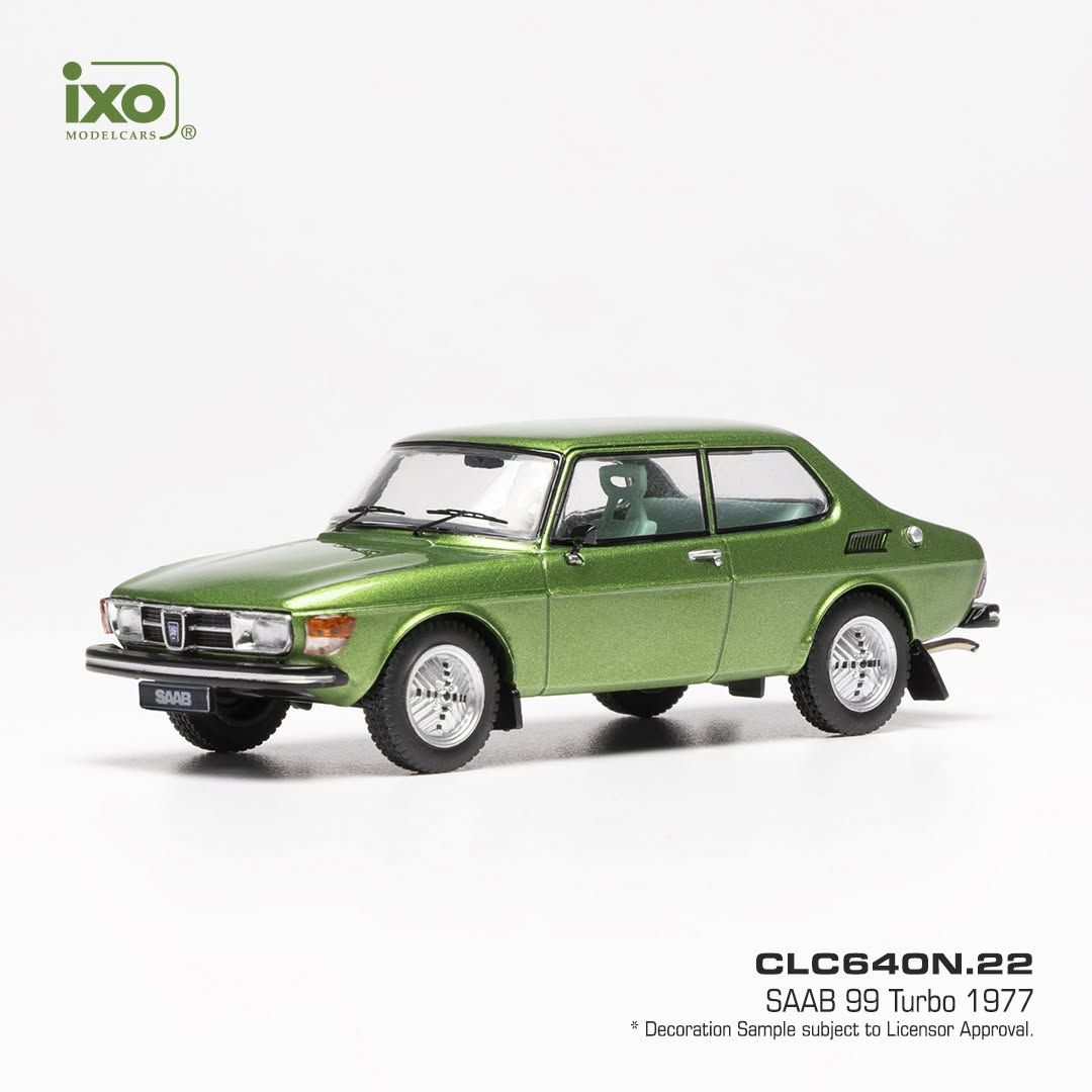 1:43 Ixo - 1977 Saab 99 Turbo - Grün 1:43 Ixo - 1977 Saab 99 Turbo - Grün