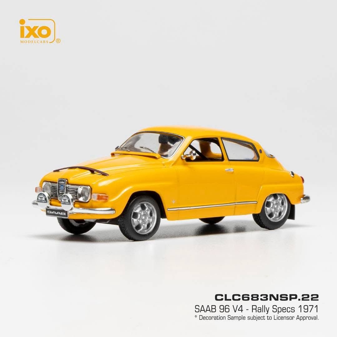 1:43 Ixo - 1971 Saab 96 V4 - Orange 1:43 Ixo - 1971 Saab 96 V4 - Orange