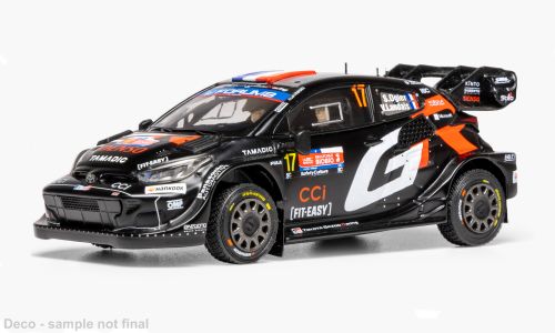 1:43 Ixo - Toyota GR Yaris Rally1 #17 Rally Chile 2025 S. Ogier - V. Landais 1:43 Ixo - Toyota GR Yaris Rally1 #17 Rally Chile 2025 S. Ogier - V. Landais
