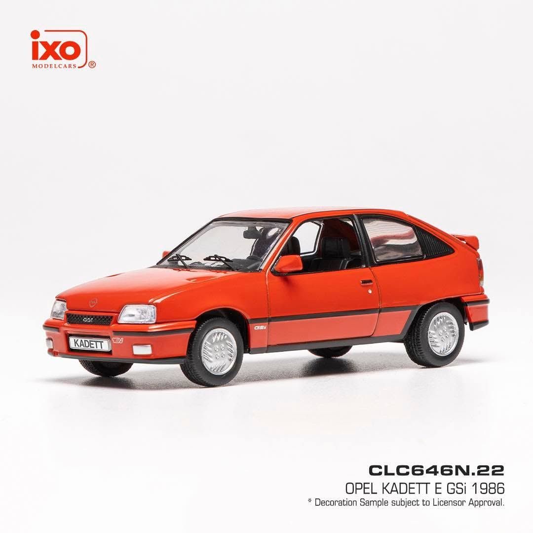 1:43 Ixo - 1986 Opel Kadett E GSi - Rot 1:43 Ixo - 1986 Opel Kadett E GSi - Rot