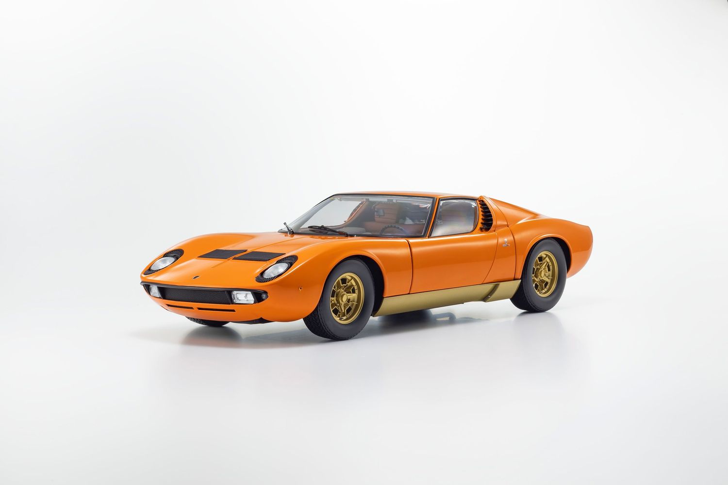 1:12 Kyosho - 1968 Lamborghini Miura P400 - Orange Gold