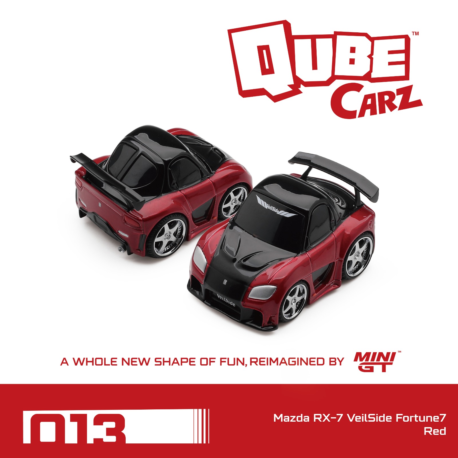 1:64 Mini GT - 2026 Qube Carz Assortement of 6