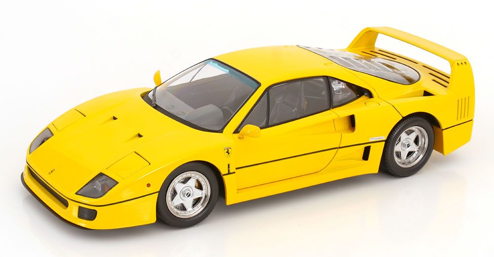 1:12 KK Scale - Ferrari F40 1987 gelb