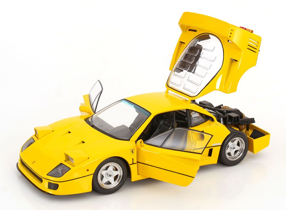 1:12 KK Scale - Ferrari F40 1987 gelb