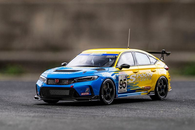 1:18 Kyosho - Honda Civic Type-R (FL5) #95 Spoon Sport 2023 1:18 Kyosho - Honda Civic Type-R (FL5) #95 Spoon Sport 2023