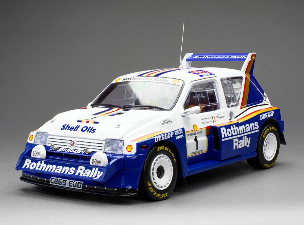 1:18 Sunstar - Austin MG Metro 6R4 #1 Winner Rally Donegal International 1986 B. Coleman - R. Morgan