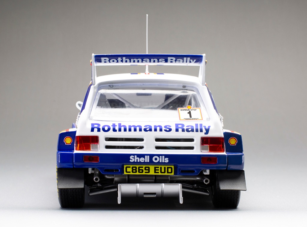 1:18 Sunstar - Austin MG Metro 6R4 #1 Winner Rally Donegal International 1986 B. Coleman - R. Morgan