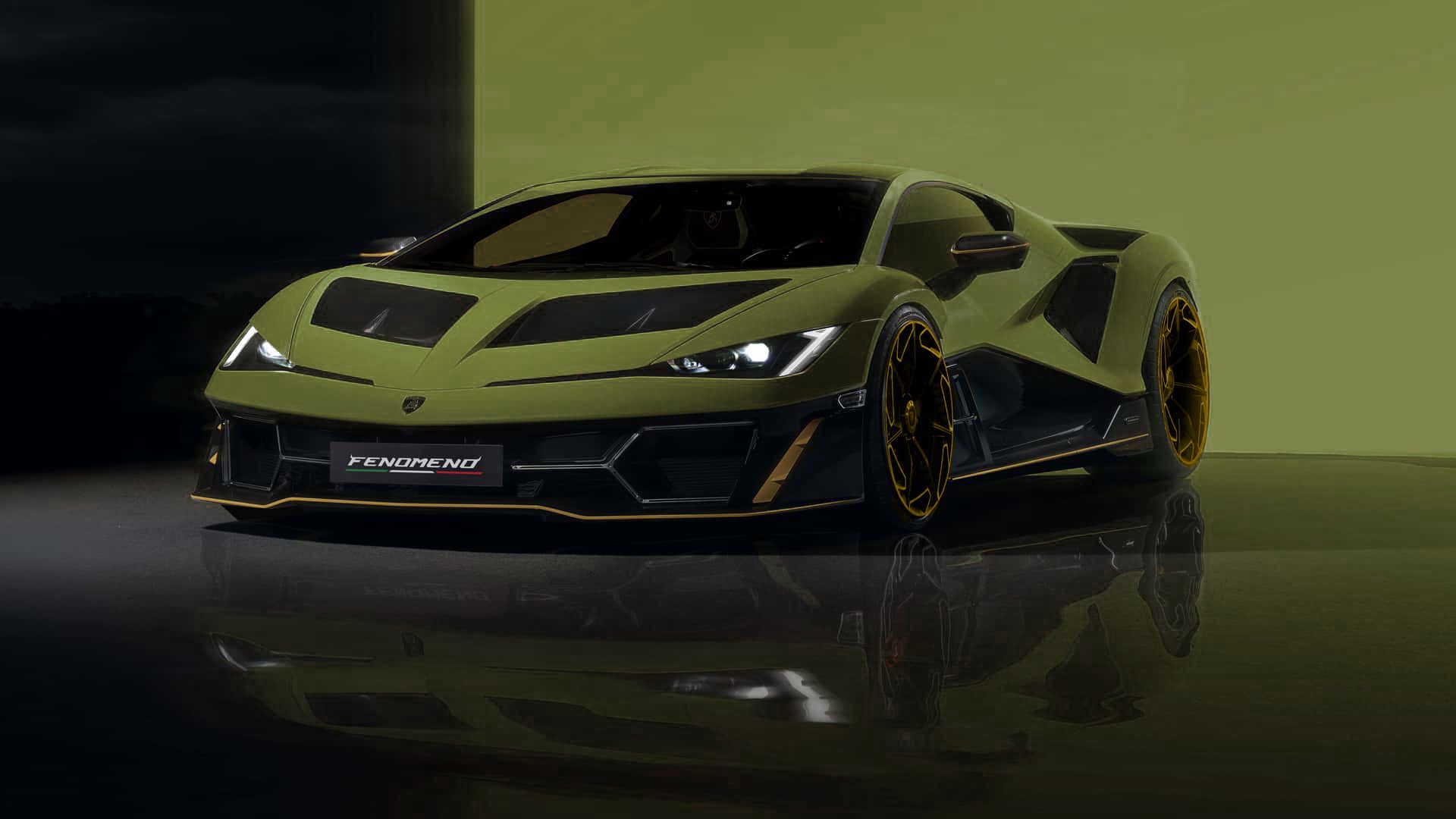 1:43 Looksmart - 2025 Lamborghini Fenomeno Verde Gea (Matt)