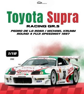 1:18 Otto Mobile - 1997 Toyota Supra Castrol Gr.5 #36 Round 4 Fuji Speedway - P. de la Rosa / M. Krumm 1:18 Otto Mobile - 1997 Toyota Supra Castrol Gr.5 #36 Round 4 Fuji Speedway - P. de la Rosa / M. Krumm