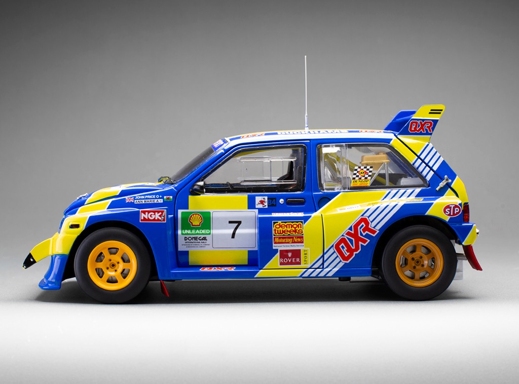1:18 Sunstar - Austin MG Metro 6R4 #7 Rally Donegal International 1993 J. Price - A.M. Marie