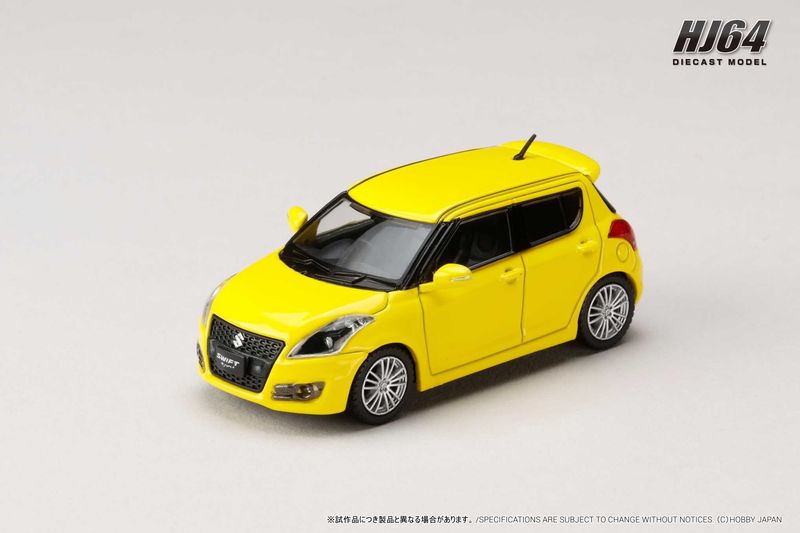 1:64 Hobby Japan - Suzuki Swift Sport (ZC32S), champion yellow