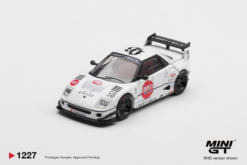 1:64 Mini GT - 2025 Mazda AZ-1 Liberty Walk LB40 LB-Hinomaru *Blister packaging*