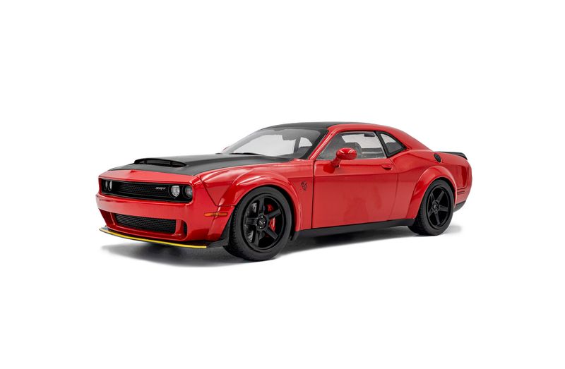 1:18 Solido - 2023 Dodge Challenger Demon Tor Red, red